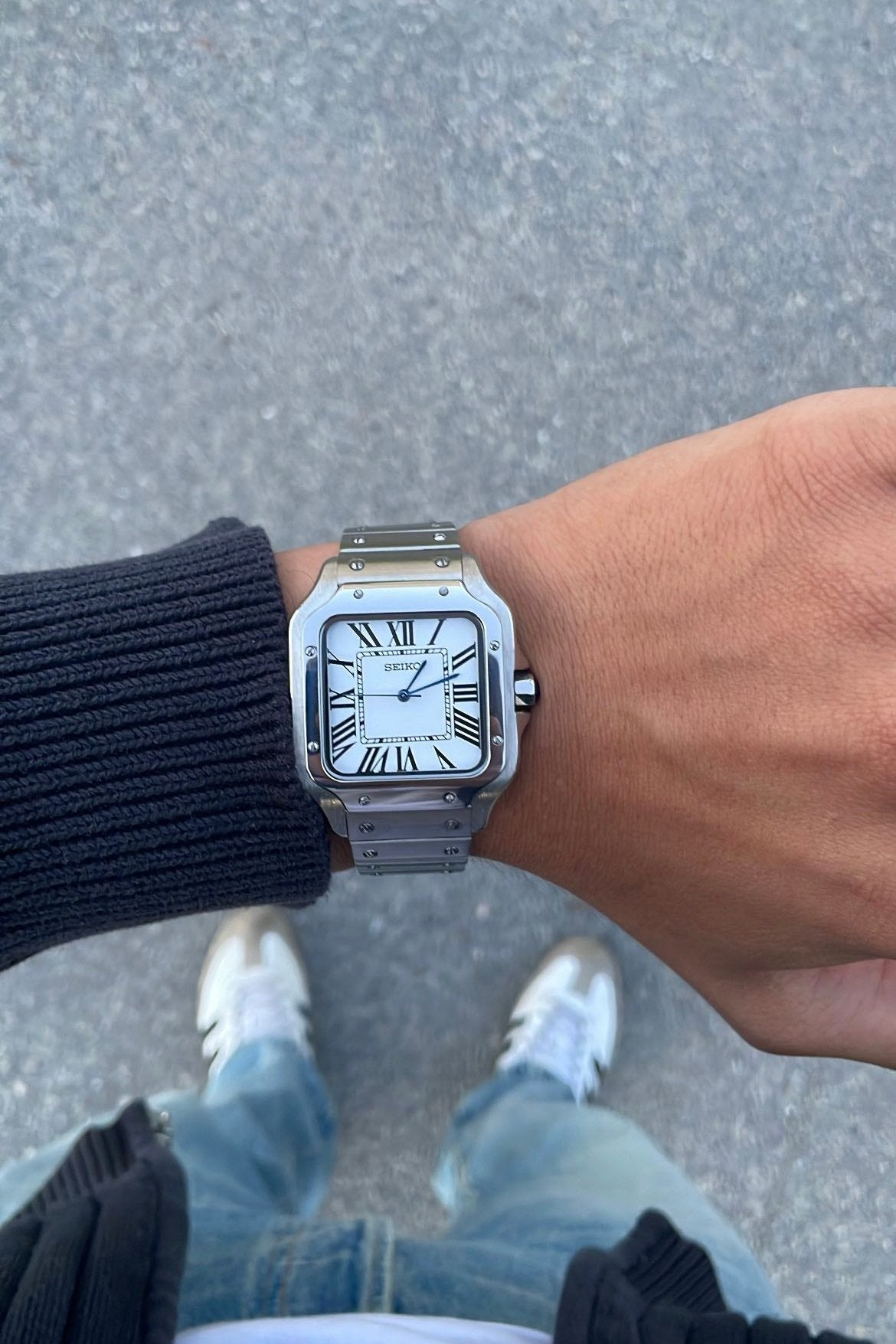 Santos 38 - White Automatic