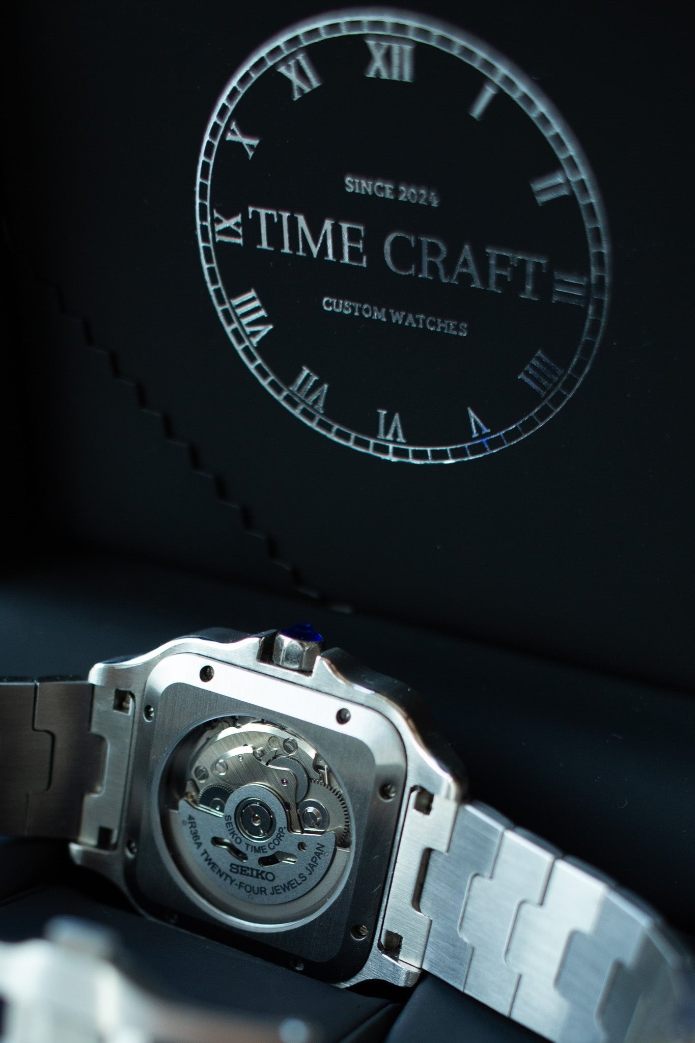 Santos 38 - White Automatic