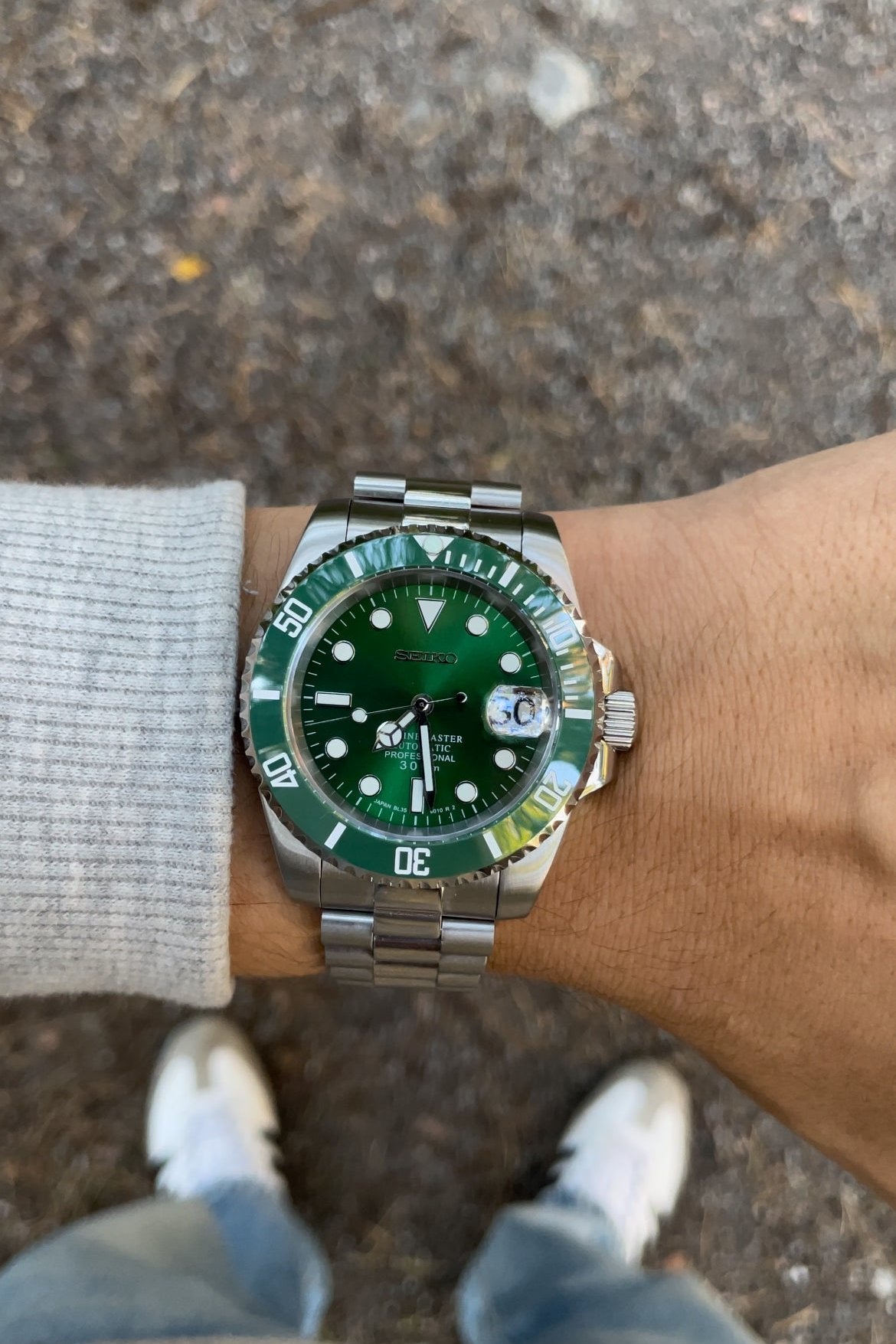 HULK - CUSTOM SEIKO NH35 AUTOMATISK KLOCKA